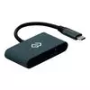Картридер внешний USB Type-C Digma CR-C2501-G, темно-серый (CR-С2501-G)