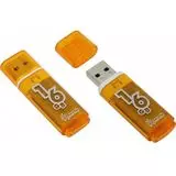 USB Flash-накопитель 16Gb (SmartBuy, Glossy) Orange (SB16GBGS-Or)