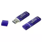USB Flash-накопитель 16Gb (SmartBuy, Glossy) Blue (SB16GBGS-B)