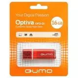 USB Flash-накопитель 16Gb (QUMO, Optiva 01) красный (QM16GUD-OP1-RED)