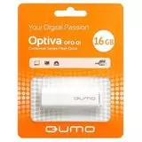 USB Flash-накопитель 16Gb (QUMO, Optiva 01) белый (QM16GUD-OP1-WHITE)