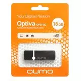 USB Flash-накопитель 16Gb (QUMO, Optiva 02) черный (QM16GUD-OP2-black)