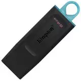 USB Flash-накопитель 64Gb USB 3.2 (KINGSTON, DataTraveler Exodia) Black/Teal, черный/бирюзовый (DTX/64GB)