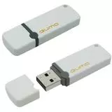 USB Flash-накопитель 16Gb (QUMO, Optiva 02) белый (QM16GUD-OP2-WHITE)