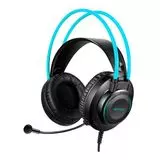 Наушники с микрофоном A4 Tech Fstyler FH200I, черный/голубой (FH200I BLUE)