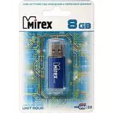 USB Flash-накопитель 8Gb (Mirex, Unit) синий (13600-FMUAQU08)