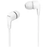 Наушники с микрофоном Philips TAE1105WT, белый (TAE1105WT/00)