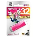 USB Flash-накопитель 32Gb USB 3.0 (Silicon Power, Blaze series B05) Pink (SP032GBUF3B05V1H)