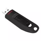 USB Flash-накопитель 128Gb USB 3.0 (SanDisk, CZ48 Ultra) черный (SDCZ48-128G-U46)
