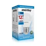 Электролампа LED E27 G45 шар 12Вт 220В 6000К (Smartbuy) (SBL-G45-12-60K-E27)