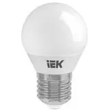 Электролампа LED E27 G45 шар 5Вт 230В 4000К (IEK) (LLE-G45-5-230-40-E27)