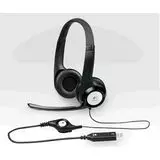 Наушники с микрофоном Logitech H390 Black (981-000803/981-000406)