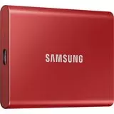 Внешний накопитель SSD USB Type-C 500Gb Samsung T7 Red (MU-PC500R/WW), Цвет: Красный
