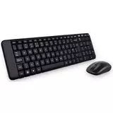 Клавиатура+мышь Logitech Cordless Desktop MK220 (920-003169)