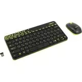 Клавиатура+мышь Logitech Wireless Combo MK240 Nano Black RUS (920-008213)
