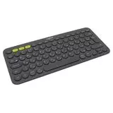 Клавиатура Logitech Wireless Bluetooth Multi-Device Keyboard K380 Dark Grey (920-007584), Цвет: Серый