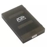 Карман для винчестера SATA 2.5" -> USB3.0 (AGESTAR, 3UBCP1-6G) черный (3UBCP1-6G (BLACK))