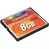 Карта памяти CF Transcend 8GB 133x (TS8GCF133)