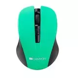 Мышь CANYON CNE-CMSW1GR зеленый, Цвет: Зелёный