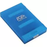 Карман для винчестера SATA 2.5" -> USB3.0 (AGESTAR) Blue (3UBCP1-6G (BLUE))