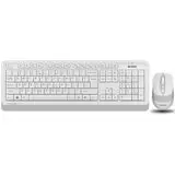 Клавиатура+мышь A4 Tech Fstyler FG1010 Multimedia, белый/серый (FG1010 WHITE)