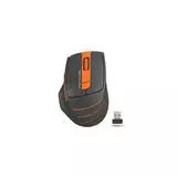 Мышь A4 Tech FG30S серый/оранжевый (FG30S ORANGE), Цвет: Серый/Оранжевый