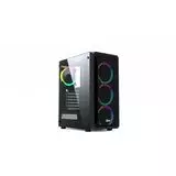 Корпус Powercase Mistral Z4 Mesh LED, Tempered Glass, без БП (CMIZB-L4)