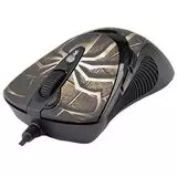Мышь A4 Tech XL-747H Brown USB, Цвет: Коричневый