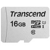 Карта памяти MicroSDHC 16Gb Class 10 UHS-I без адаптера (Transcend 300S) (TS16GUSD300S)