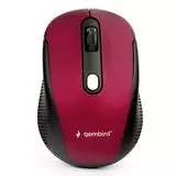 Мышь Gembird MUSW-420-1, красный, Цвет: Красный