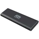 Карман для SSD m.2 SATA -> USB3.1 Type-C (AgeStar, 3UBNF5C) черный (3UBNF5C BLACK)