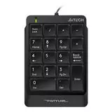 Клавиатура A4 Tech Fstyler FK13P USB NumPad, черный/серый (FK13P BLK)