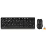 Клавиатура+мышь A4 Tech Fstyler FG1012 Multimedia, черный/серый (FG1012 BLACK)