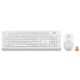 Клавиатура+мышь A4 Tech Fstyler FG1012 Multimedia, белый/серый (FG1012 WHITE)