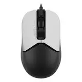 Мышь A4 Tech Fstyler FM12S USB, белый/черный (FM12S Panda), Цвет: Чёрно-белый