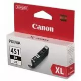 Canon CLI-451XL BK (чернильный картридж черный, повышенной емкости) Black (6472B001)