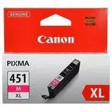 Canon CLI-451XL M  (чернильный картридж пурпурный, повышенной емкости) Magenta (6474B001)