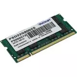 Оперативная память для ноутбука 2Gb DDR2 800 PC2-6400 (PATRIOT) (PSD22G8002S)