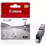 Картридж Canon CLI-521Bk, черный (2933B001)