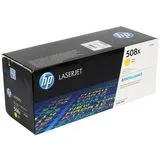 Картридж HP 508X (тонер-картридж желтый, повышенной емкости) Yellow (CF362X)