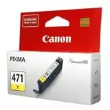 Canon CLI-471 Y (чернильный картридж желтый) Yellow (0403C001)