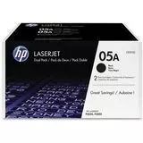Картридж HP 05A (тонер-картридж, двойная упаковка) DUAL PACK (CE505D)