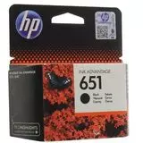 Картридж HP №651, Black (C2P10AE)