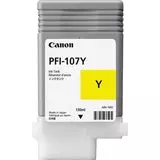 Canon PFI-107 Y (чернильный картридж желтый) Yellow (6708B001)