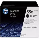Картридж HP 55X Dual Pack (тонер-картридж повышенной емкости, двойная упаковка) (CE255XD)