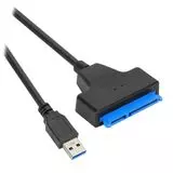 Переходник USB3.0 -> SATA SSD и HDD 2.5" (VCOM) CU815