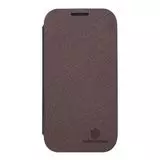 Чехол для Samsung I9500 NILLKIN Crossed Style Leather Case (Brown)