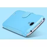 Чехол для Samsung I9500 NILLKIN Fresh Series Leather Case (Blue)