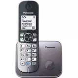 Телефон DECT Panasonic KX-TG6811RUM Metallic, серый металлик
