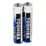 Батарейка (размер AAA, LR03) Toshiba - упаковка 2шт, цена за 2шт, эконом.упаковка (TH LR03/2SH)
